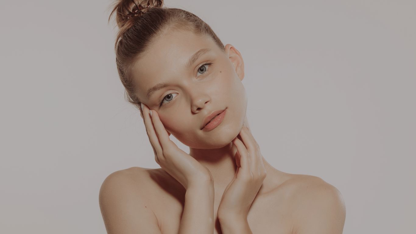 Str&auml;hlende Haut nach einer Behandlung im Beauty Werk Hamburg